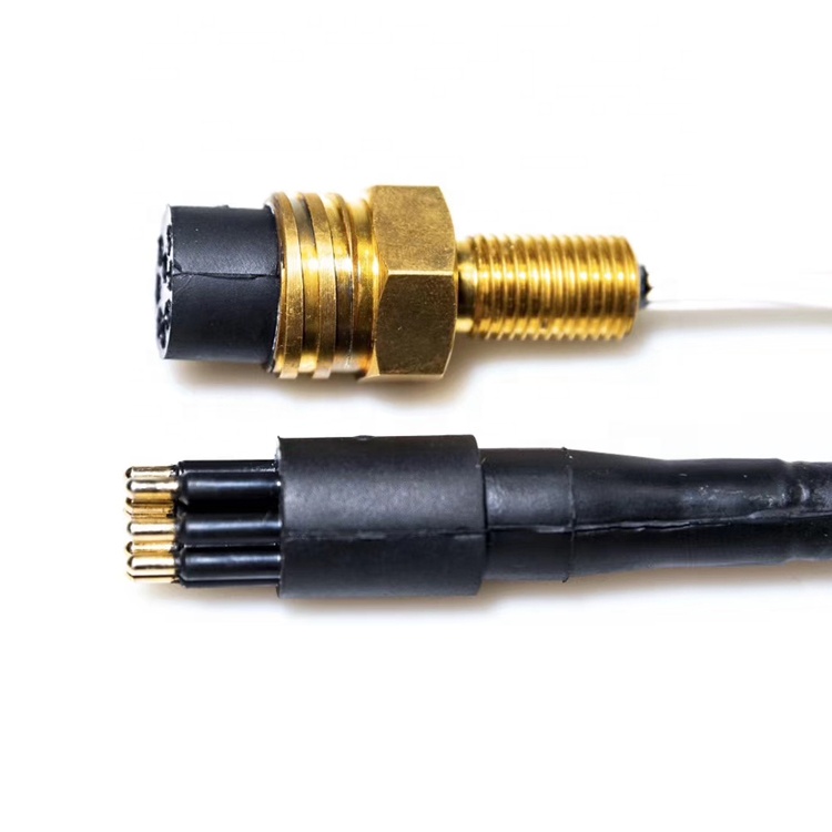 Screw Connector Pluggable Wet Cable Robot Connector Underwater Watertight Plug Ip69k Cable Subconn Connector